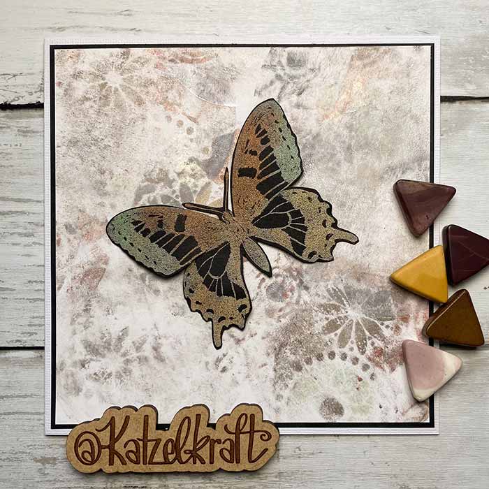 stamp-scrapbooking-rubber-unmounted-sheet-A5-butterfly-butterfly-butterfly-KTZ284-2