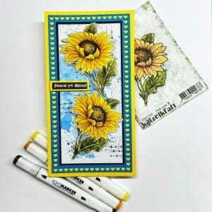 Sunflower - Scrapbooking stamps - SOLO165 photo review