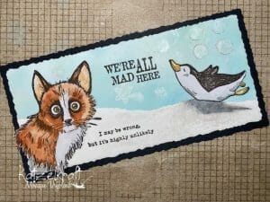 Mystery Animal - Scrapbooking Stamp -Dainius collection -A6 photo review