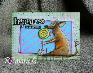 Happiness - Tampons souris - Dainius collection A5 photo review