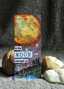to the moon and back scrapbooking stamps moons a5